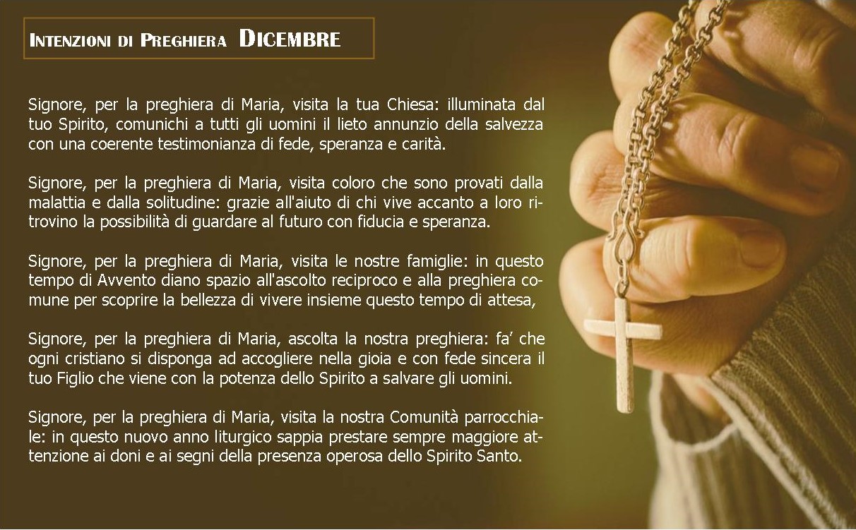 preghiera dicembre